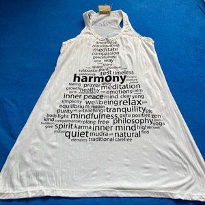 2/$10 - white tank dress in Large